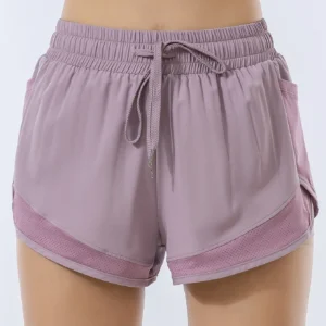 Women's Double Layered Quick-Dry Athletic Shorts
