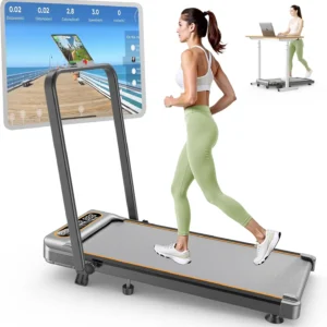 Walking Pad Treadmill with Handle Bar