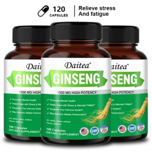 Daitea Ginseng Extract Capsules - 1500 Mg